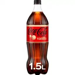 Jumbo Coca-Cola Zero Sugar Vanilla Frisdrank 1,5 L aanbieding