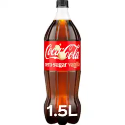 Jumbo Coca-Cola Zero Sugar Vanilla Frisdrank 1,5 L aanbieding