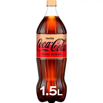 Jumbo Coca-Cola Zero Sugar Vanilla Frisdrank 1,5 L aanbieding