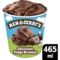 Jumbo Ben & Jerry's IJs Chocolate Fudge Brownie 465ml aanbieding