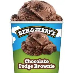 Jumbo Ben & Jerry's IJs Chocolate Fudge Brownie 465ml aanbieding