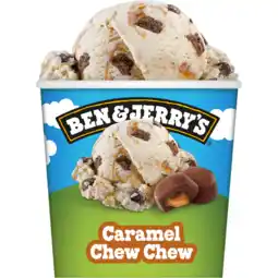 Jumbo Ben & Jerry's IJs Caramel Chew Chew 465ml aanbieding