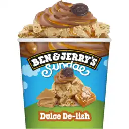 Jumbo Ben & Jerry's IJs Dulce De-lish Sundae 427 ml aanbieding
