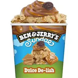 Jumbo Ben & Jerry's IJs Dulce De-lish Sundae 427 ml aanbieding