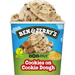 Jumbo Ben & Jerry's Ijs Non-Dairy Cookies on Cookie Dough 465 ml aanbieding