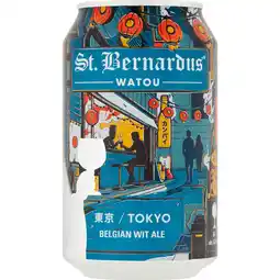 Jumbo St. Bernardus - Watou Tokyo Belgian Wit Ale - Blik - 330ML aanbieding