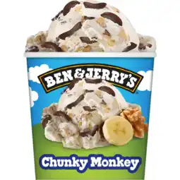 Jumbo Ben & Jerry's IJs Chunky Monkey 465 ml aanbieding