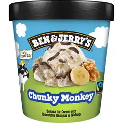 Jumbo Ben & Jerry's IJs Chunky Monkey 465 ml aanbieding