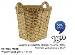 Jysk Herold mand aanbieding