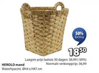 Jysk Herold mand aanbieding