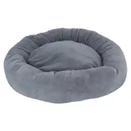 Pets Place Adori Donut Jett - Hondenmand - Ø80x26 cm Donkergrijs aanbieding