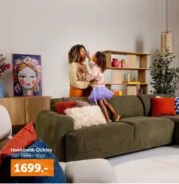 Woonexpress Hoekbank Ockley aanbieding