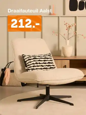 Woonexpress Draaifauteuil Aalst aanbieding