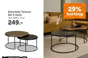 Woonexpress Salontafel Torhout aanbieding