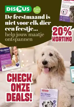 Discus De feestmaand is niet voor elk dier een feestje... aanbieding