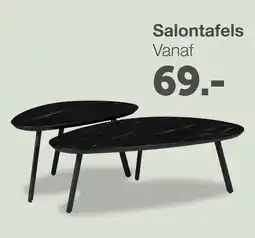 Woonexpress Salontafels aanbieding