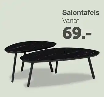 Woonexpress Salontafels aanbieding