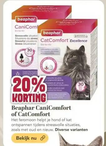 Discus Beaphar CaniComfort of CatComfort aanbieding