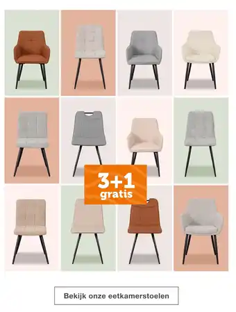 Woonexpress Eetkamerstoelen aanbieding