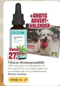 Discus Vitacus Hennepzaadolie aanbieding