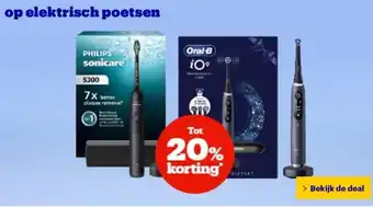 Bol.com Op elektrisch poetsen aanbieding