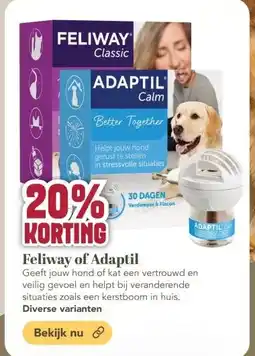 Discus Feliway of Adaptil aanbieding