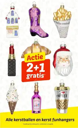 Wibra Alle kerstballen en kerst funhangers aanbieding