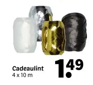 Wibra Cadeaulint aanbieding