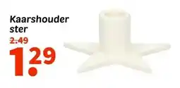 Wibra Kaarshouder ster aanbieding