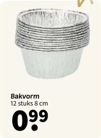 Wibra Bakvorm aanbieding