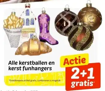 Wibra Alle kerstballen en kerst funhangers aanbieding