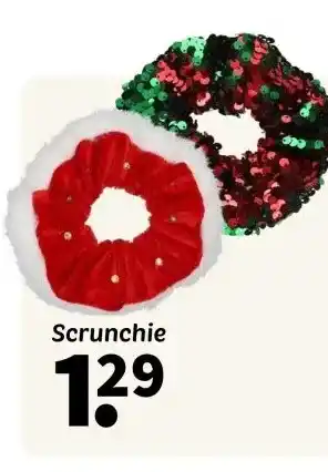 Wibra Scrunchie aanbieding