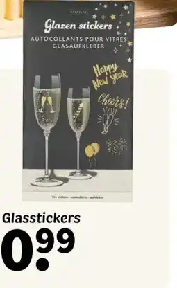 Wibra Glasstickers aanbieding