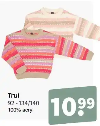 Wibra Trui aanbieding