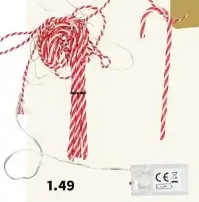 Wibra LED verlichting zuurstokken aanbieding