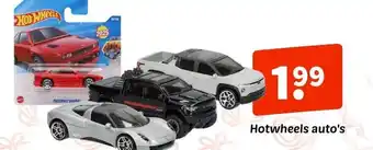 Wibra Hotwheels auto's aanbieding