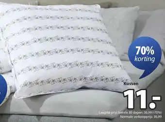 Jysk Kussen aanbieding