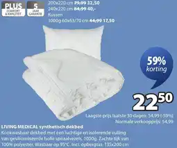 Jysk Living Medical synthetisch dekbed aanbieding