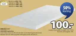 Jysk Dreamzone Gursken topmatras aanbieding