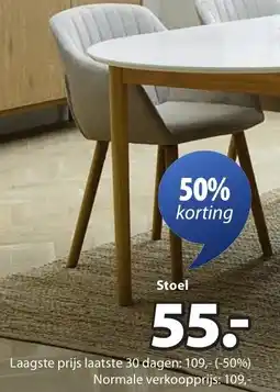 Jysk Adslev stoelen aanbieding