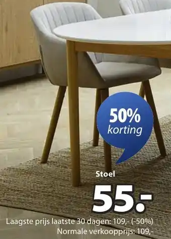 Jysk Adslev stoelen aanbieding
