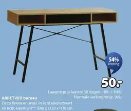 Jysk Abbetved bureau aanbieding