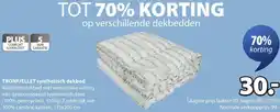 Jysk Tronfjellet synthetisch dekbed aanbieding