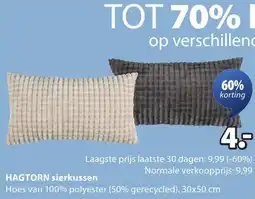 Jysk Hagtorn sierkussen aanbieding
