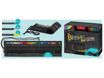 Joybuy Kleurpotlood Faber-Castell Black Edition 72 stuks in roletui zwart aanbieding
