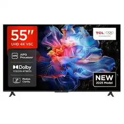 Joybuy TCL 55V6C 55inch 4K Ultra HD 60Hz TV aanbieding
