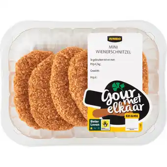 Jumbo Jumbo Gourmet Mini Wienerschnitzel 150 g aanbieding