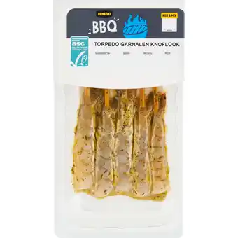 Jumbo Jumbo BBQ Torpedo Garnalen Knoflook 100 g aanbieding