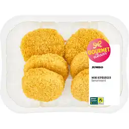 Jumbo Jumbo Mini Kipburger Gepaneerd 165 g aanbieding