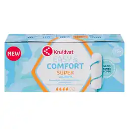 Kruidvat Kruidvat Kruidvat Easy & Comfort Super Tampons aanbieding
